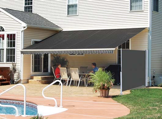 Aristocrat Horizontal Outdoor Screen Shades