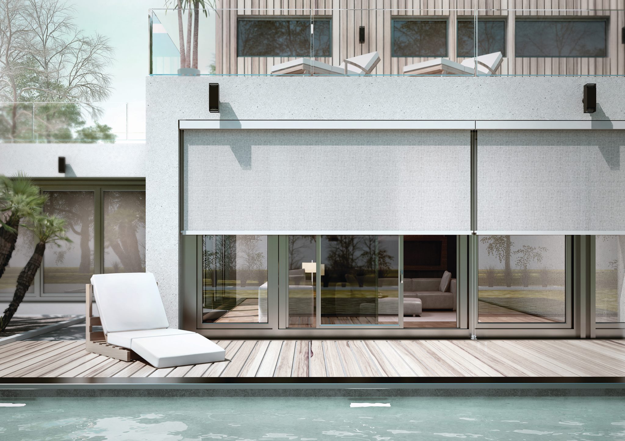 Outdoor Screen Shades